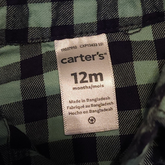 Boys lot of (4) button-down dress shirts so 12 months - Picture 5 of 9